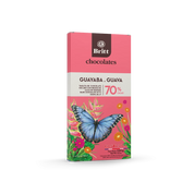 Tableta de Chocolate Oscuro con Trozos de Jalea de Guayaba Britt