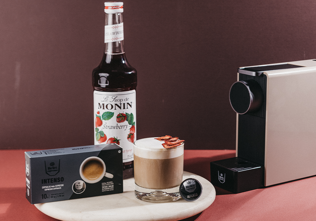 BRITT ESPRESSO STRAWBERRY COLD FOAM