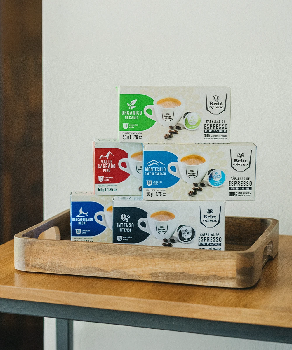 CÁPSULAS DE CAFÉ