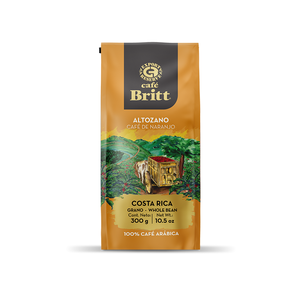 Café Britt Altozano Café De Naranjo Grano