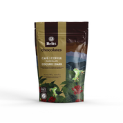 Granos de Café Gourmet Cubiertos de Chocolate Oscuro Britt