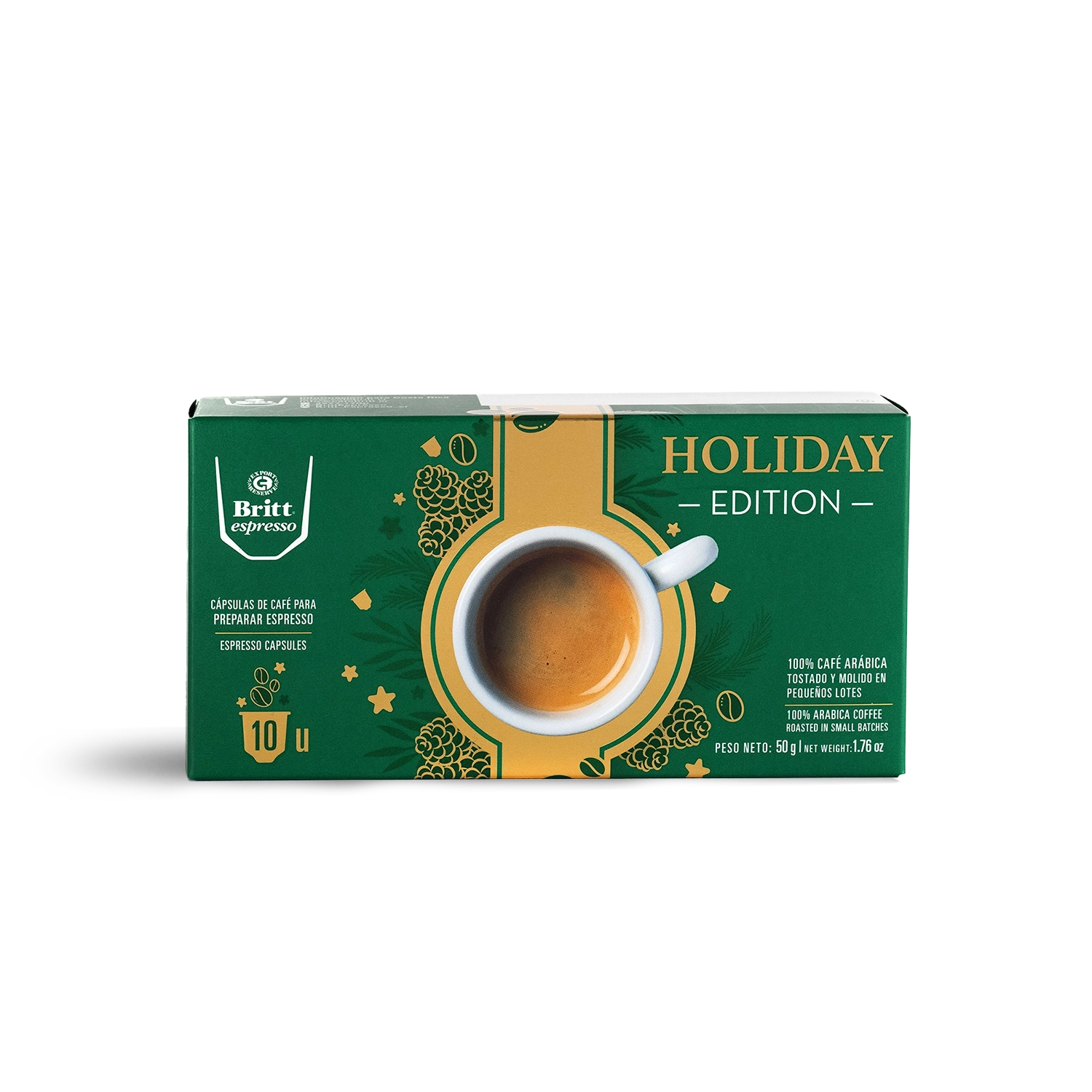 Britt Espresso Cápsulas Holiday Edition 2026