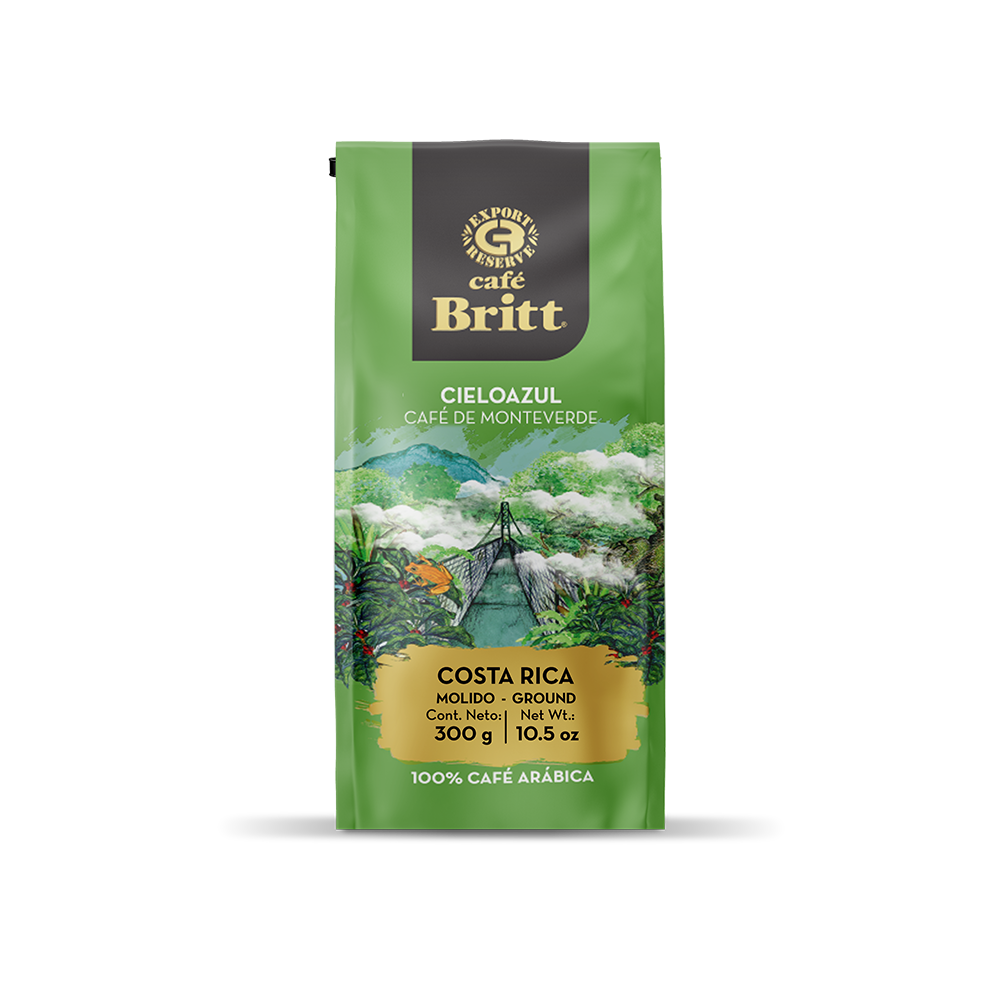 Café Britt Cieloazul Café De Monteverde Molido