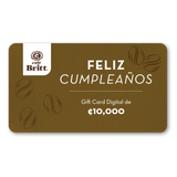 Gift Card Digital de Café Britt