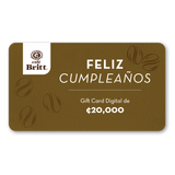 Gift Card Digital de Café Britt