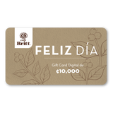 Gift Card Digital de Café Britt