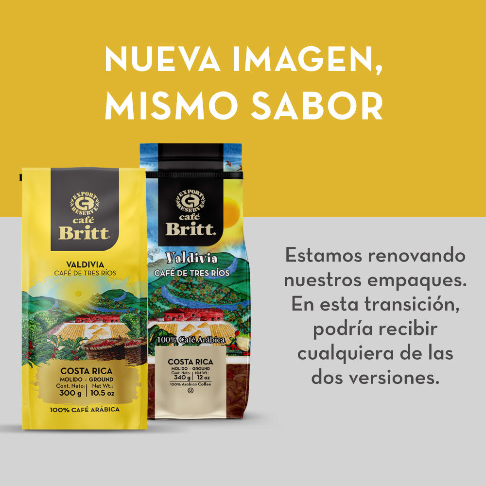 Café Britt Valdivia Café De Tres Ríos Molido