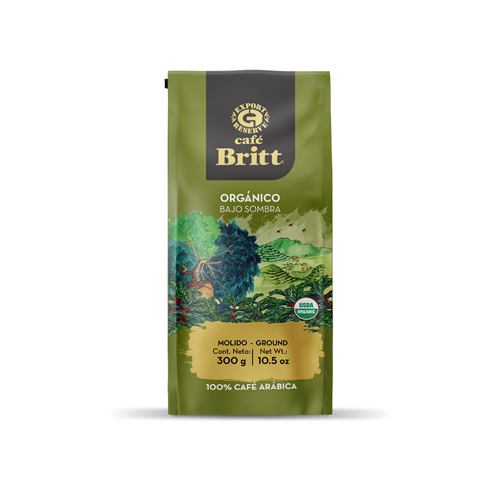 Café Britt Orgánico Bajo Sombra Molido