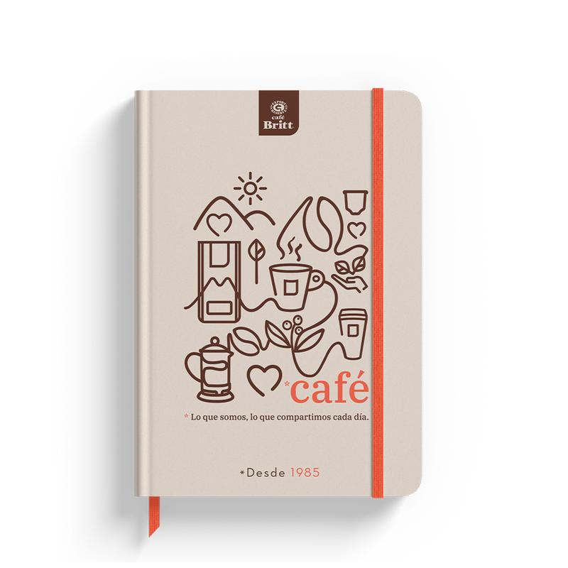 Libreta Conmemorativa Edición 40 Aniversario Café Britt