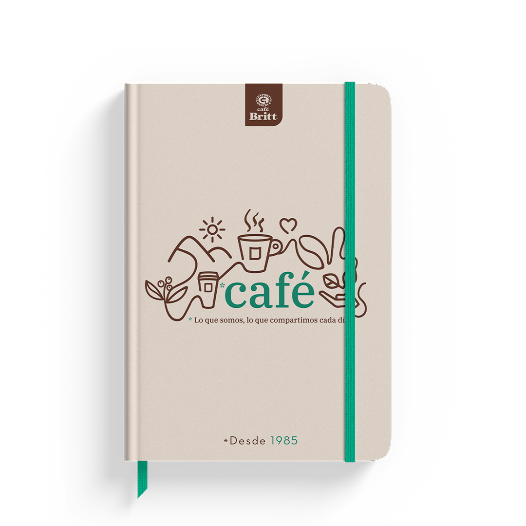 Libreta Conmemorativa Edición 40 Aniversario Café Britt