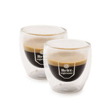 Set de Vasos de Vidrio para Espresso Britt Espresso