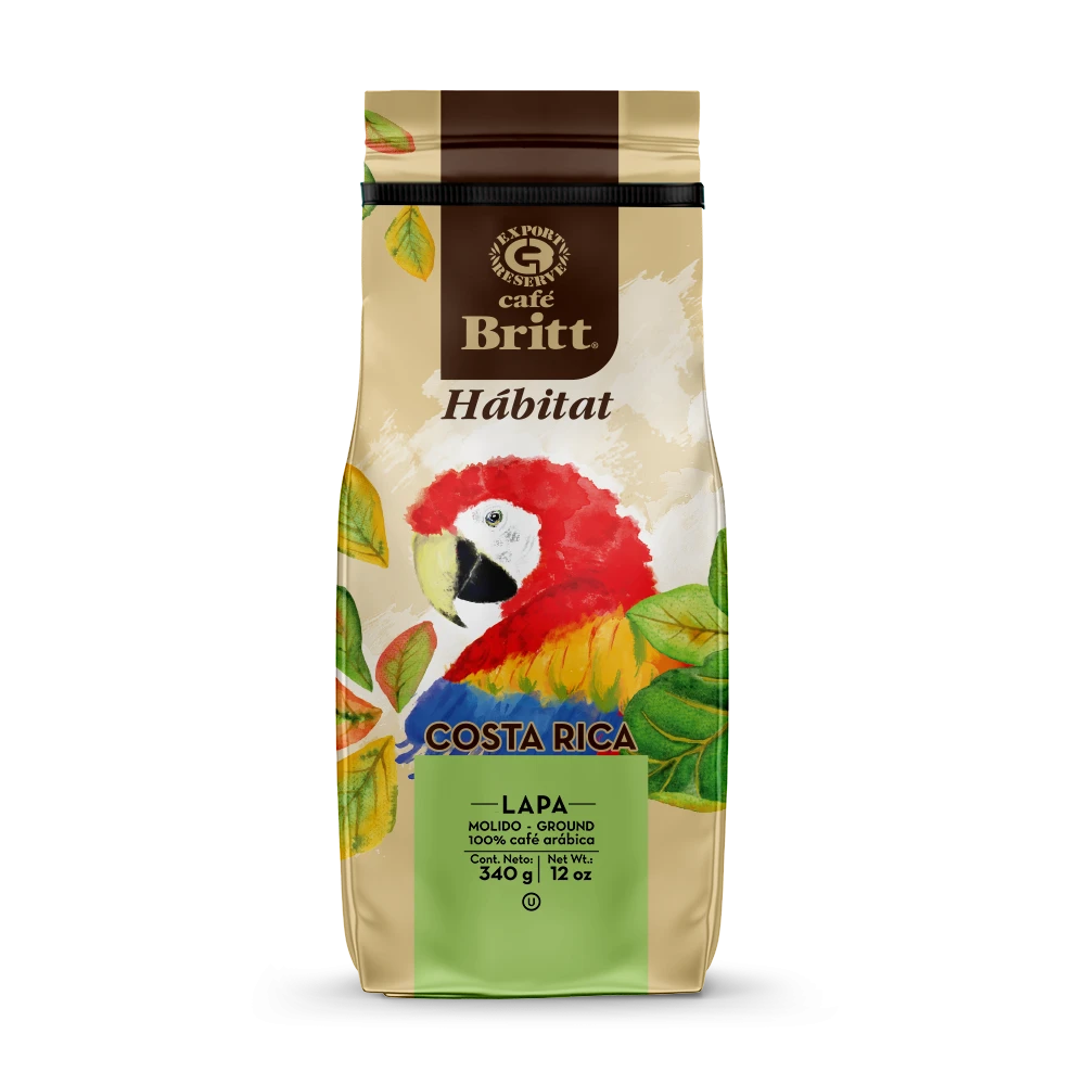 Café Britt Hábitat Lapa Molido