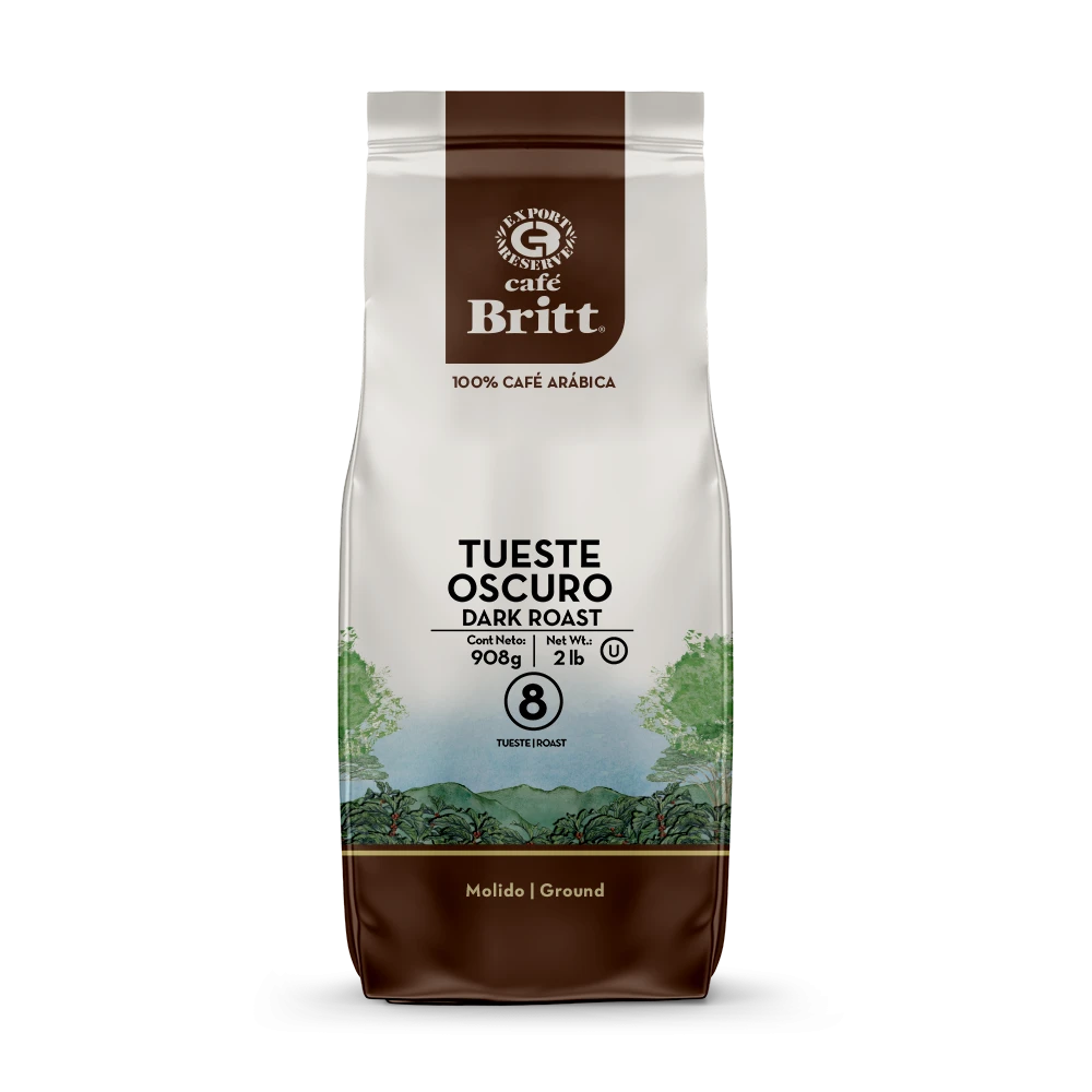 Café Britt Tueste Oscuro Molido