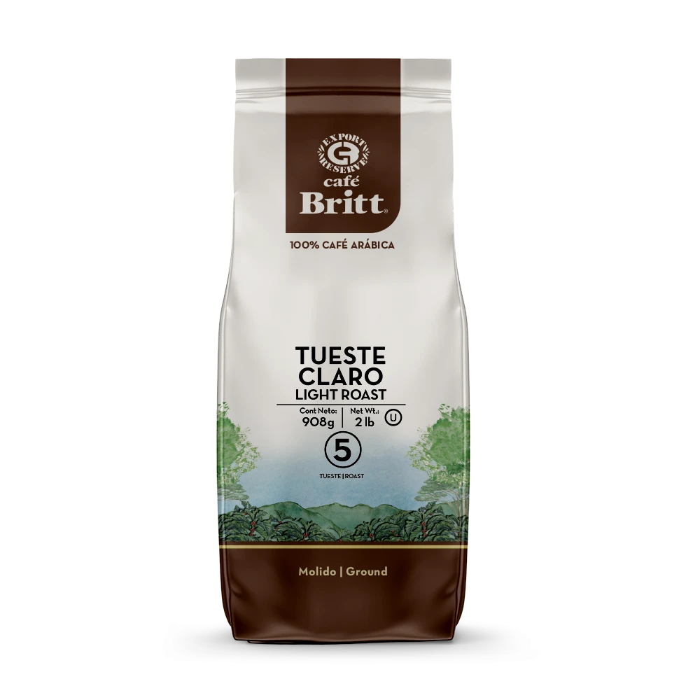 Café Britt Tueste Claro Molido