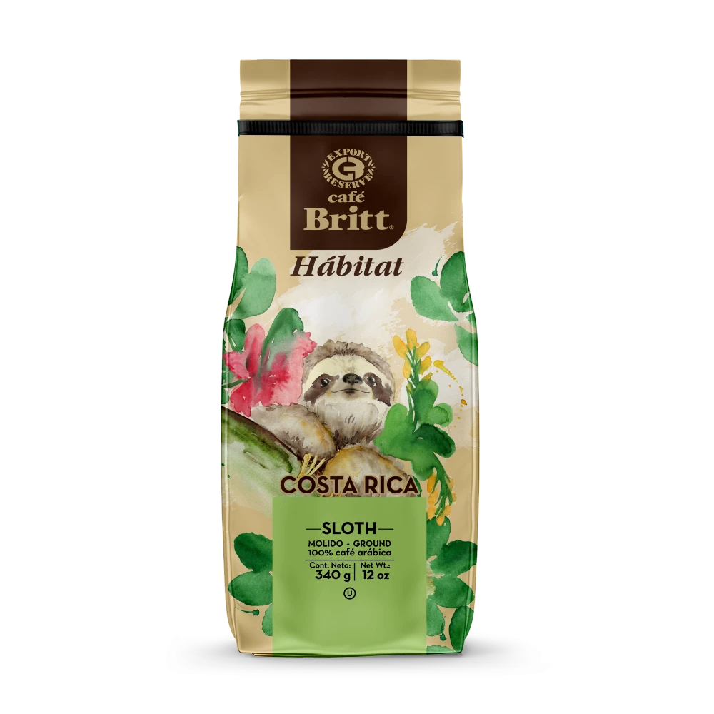 Café Britt Hábitat Sloth Molido