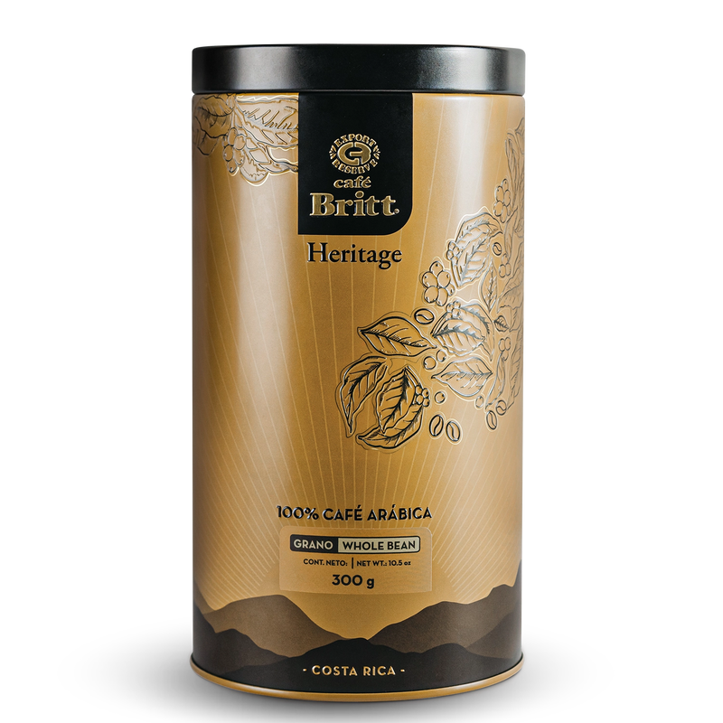 Café Britt Heritage 2026 Grano Lata Coleccionable