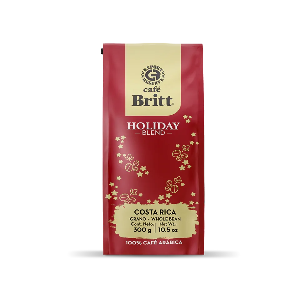 Café Britt Holiday Blend 2026 Grano