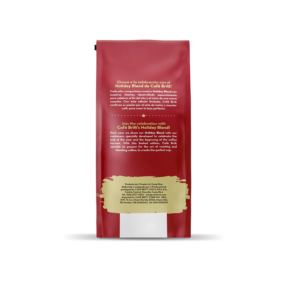 Café Britt Holiday Blend 2026 Molido