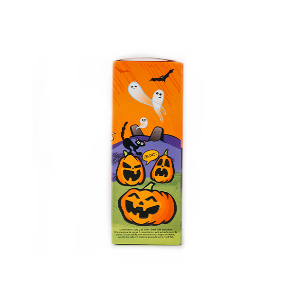 Figuras de Calabazas Halloween de Chocolate con Relleno Cremoso