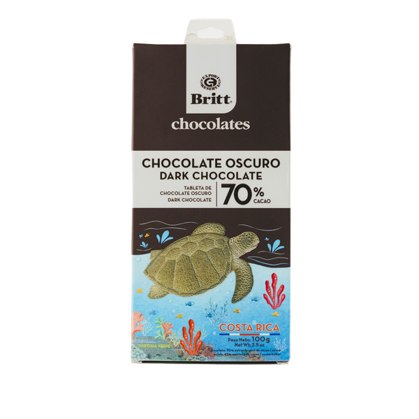 Tableta Chocolate Oscuro Tortuga