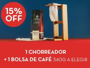15% OFF chorreador+bolsa de cafe