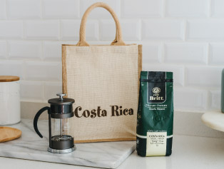 Nuestro método de preparación favorito y un café Britt a elegir, ¡todo lo que necesita para la taza de café perfecta!